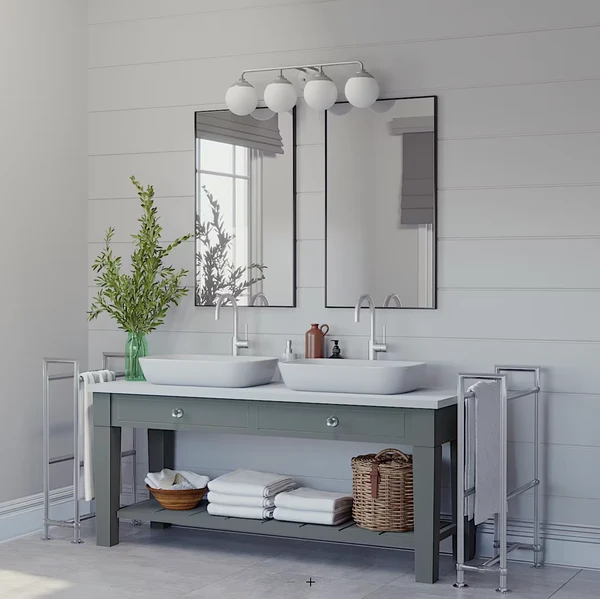 4-Light Bathroom Vanity Lights