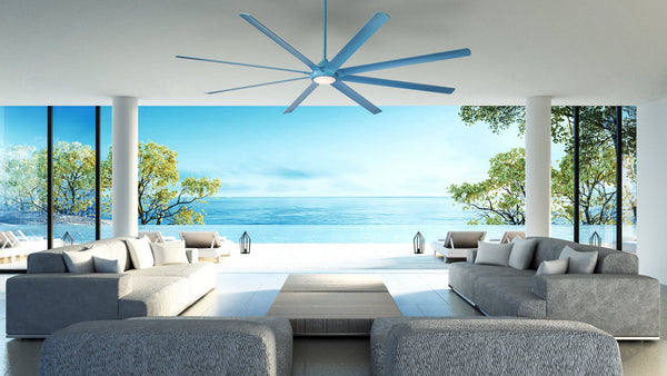 Outdoor Ceiling Fans with LED Lights
