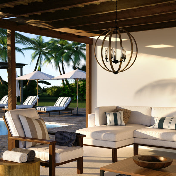 Visual Comfort Studio Outdoor Chandeliers
