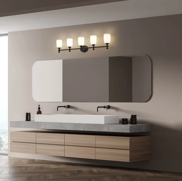 5-Light Bathroom Vanity Lights
