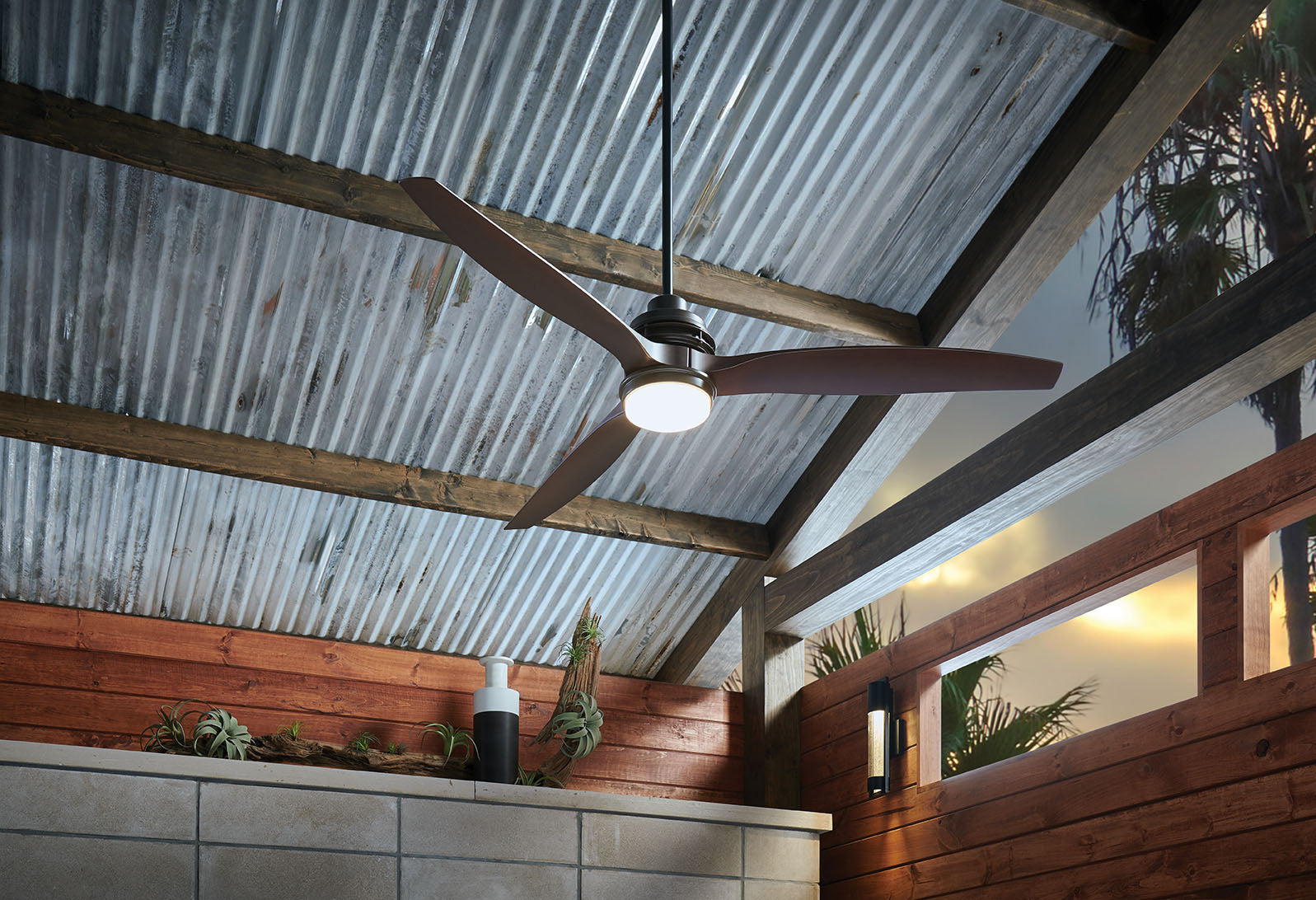 Outdoor Ceiling Fans with Lights
