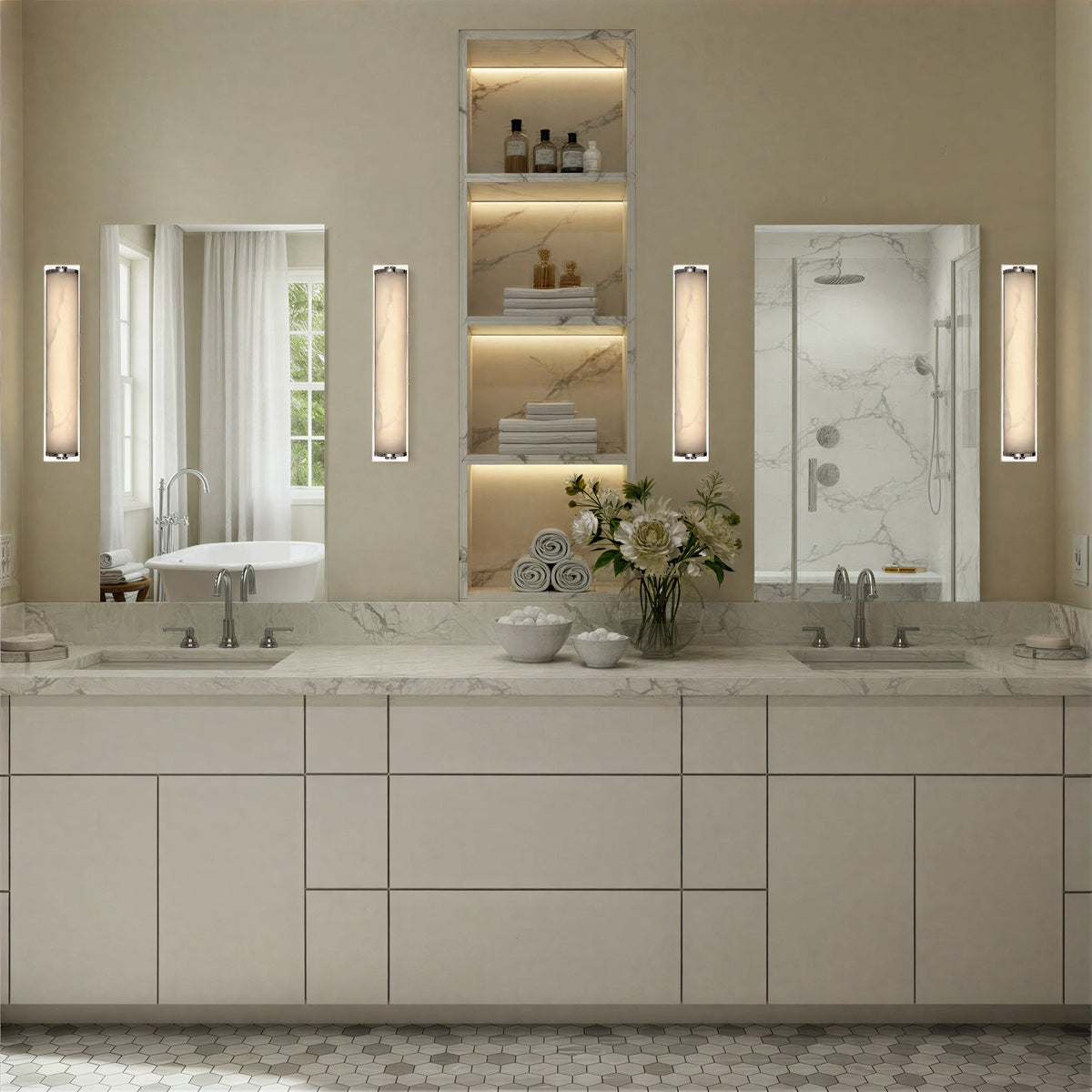 Crystorama Bath Bar Lights