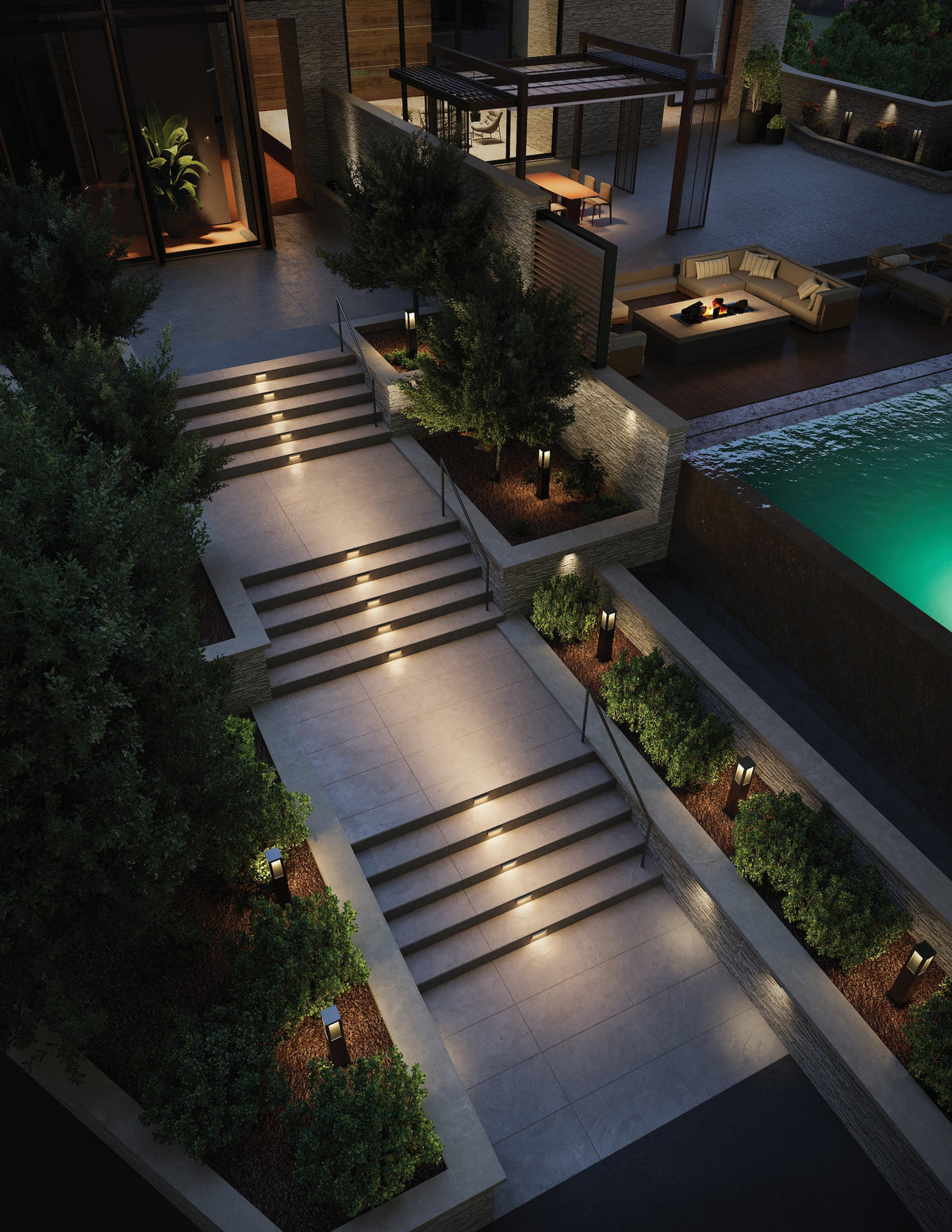 Outdoor Step Lights
