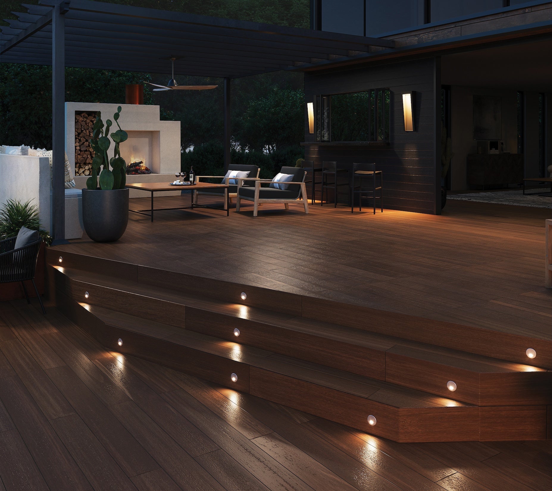 Recessed Deck Lights