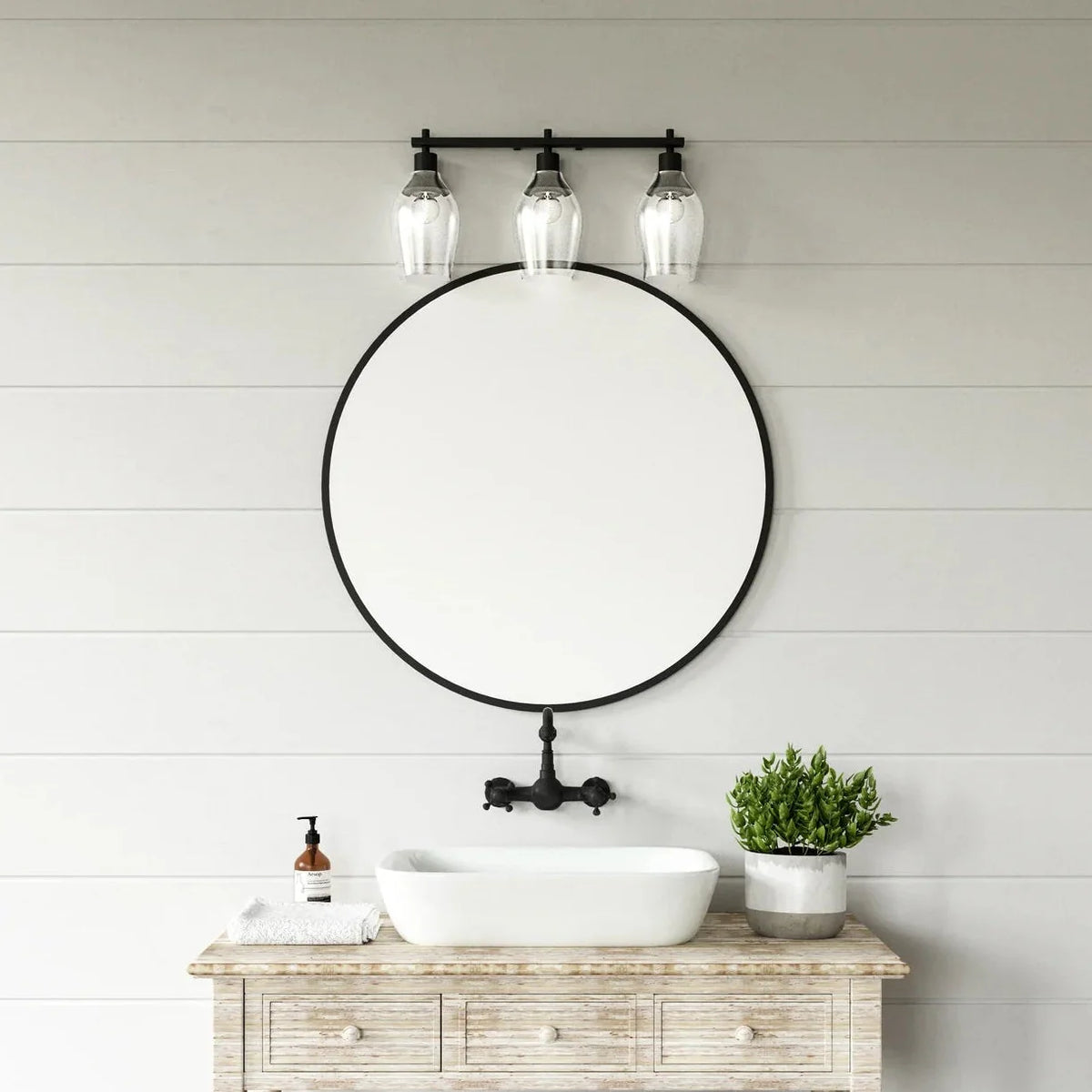 Farmhouse Bathroom Vanity Lights