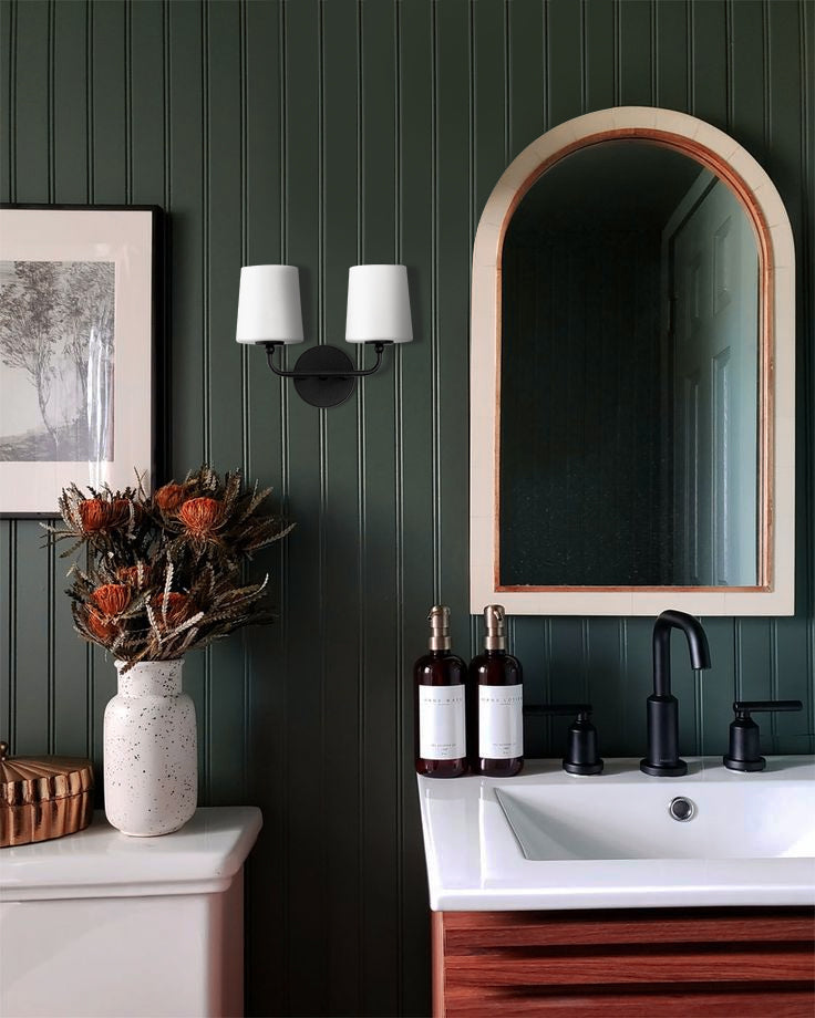 2-Light Bathroom Vanity Lights