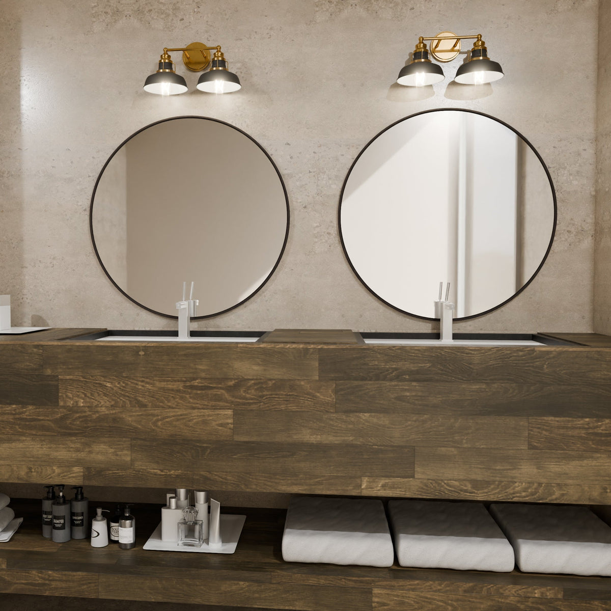 Quoizel 2-Light Bathroom Vanity Lights