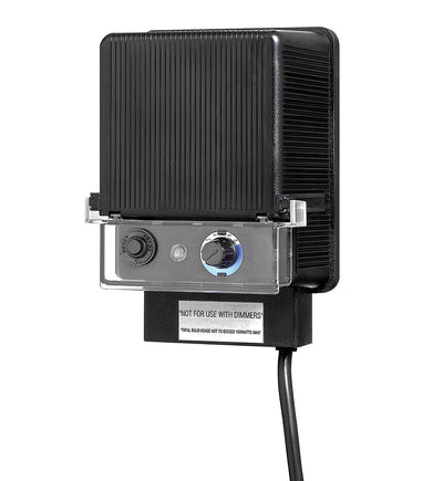 Hinkley Lighting - 0150BK - 150 Watt 12v Standard Landscape Lighting Transformer with Timer and Photocell