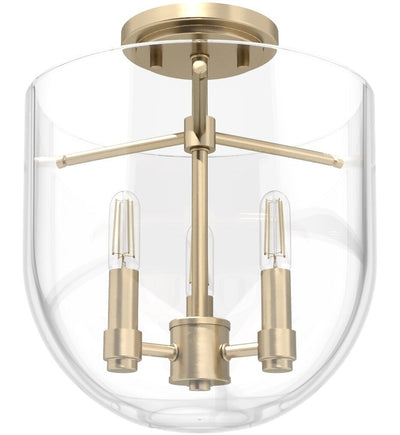 Hunter - Sacha 11" Semi-Flush Mount