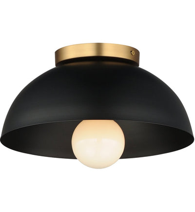 Maxim Lighting - 10020BKNAB - Thelonious 11.5" Flush Mount