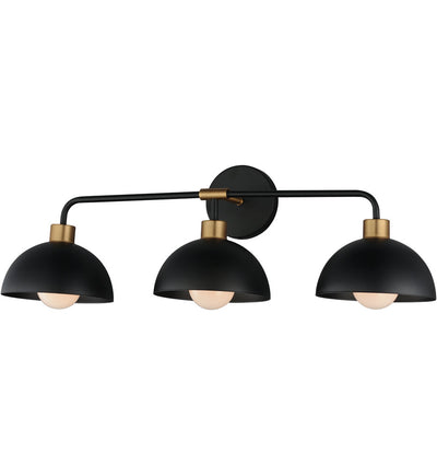 Maxim Lighting - 10023BKNAB - Thelonious 30.75" Bath Vanity Light