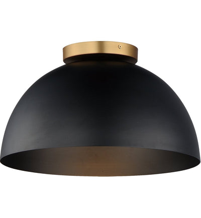 Maxim Lighting - 10029BKNAB - Thelonious 15.75" Flush Mount