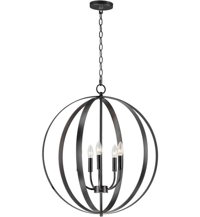 Maxim Lighting - 10032BK - Provident 24" Pendant