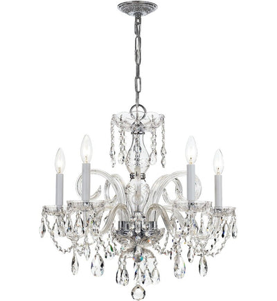 Crystorama - 1005-CH-CL-MWP - Traditional Crystal 22" Chandelier