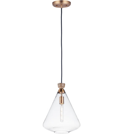 Maxim Lighting - 10101CLWOAB - Abbott 12.5" Pendant