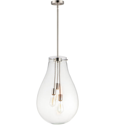 Maxim Lighting - 10164CLSN - Gourd 15.75" Pendant