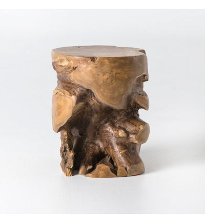 Four Hands - Teak 15.75" Outdoor Stool