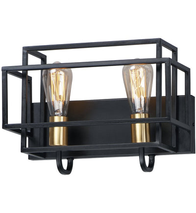 Maxim Lighting - 10242BKSBR - Liner 14.25" Bath Vanity Light