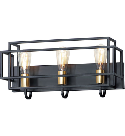 Maxim Lighting - 10243BKSBR - Liner 21.25" Bath Vanity Light