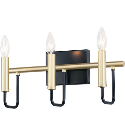 Maxim Lighting - 10253BKGLD - Sullivan 16.25" Bath Vanity Light