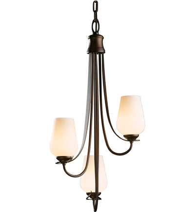 Hubbardton Forge - Flora 3 Arm Chandelier