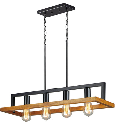Maxim Lighting - 10307BKASB - Black Forest 8.75" Pendant