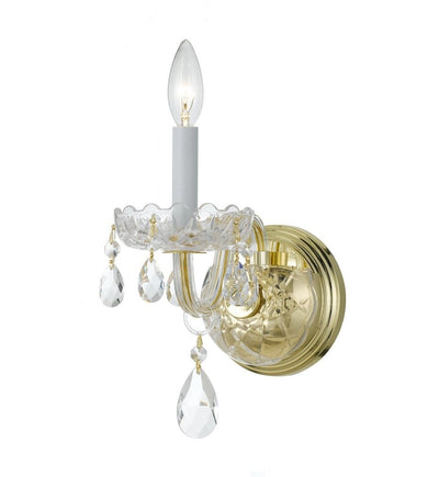 Crystorama - Traditional Crystal 9" Wall Sconce