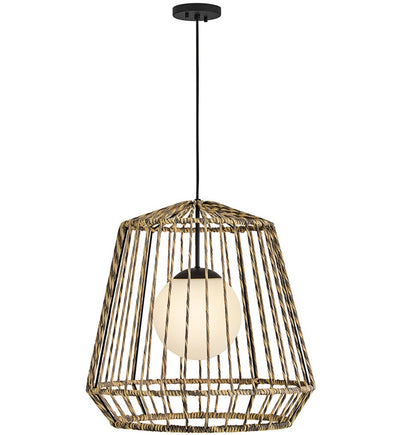 Hinkley Lighting - 10394BK-LV - Arlen 24" Outdoor Pendant