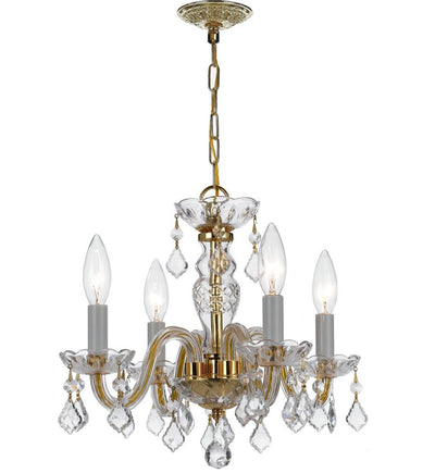 Crystorama - Traditional Crystal 15" Chandelier
