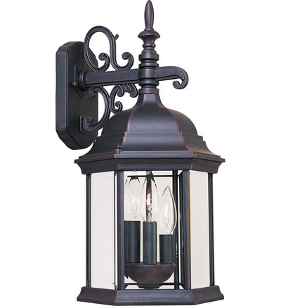 Maxim Lighting - 1073CLEB - Builder Cast 19" Outdoor Wall Sconce