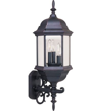 Maxim Lighting - 1074CLEB - Builder Cast 26" Outdoor Wall Sconce