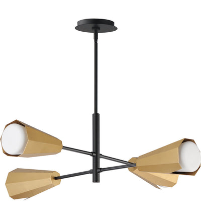 Maxim Lighting - 10815SWBKAB - Rizzo 33" Chandelier