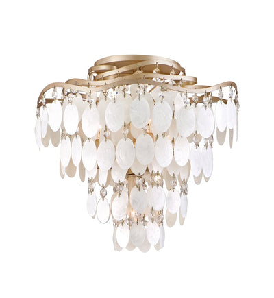 Corbett Lighting - 109-34-CPL - Dolce 16" Semi-Flush