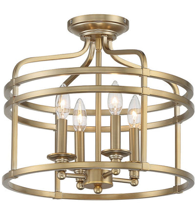 Minka-Lavery - 1094-740 - Covent Park 16" Semi-Flush Mount