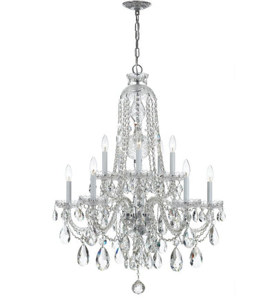 Crystorama - 1110-CH-CL-MWP - Traditional Crystal 32" Chandelier