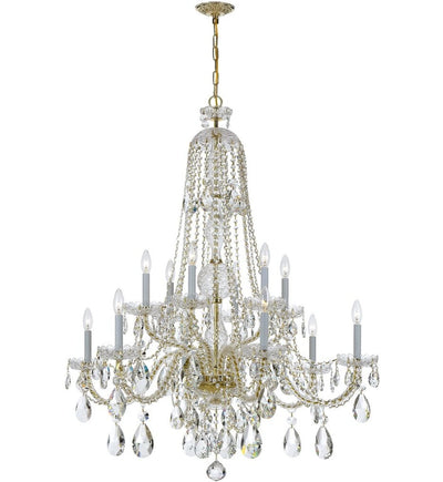Crystorama - Traditional Crystal 42" Chandelier