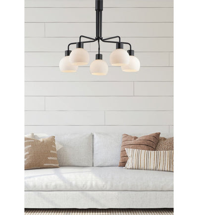 Maxim Lighting - 11277SWBK - Coraline 26.75" Chandelier
