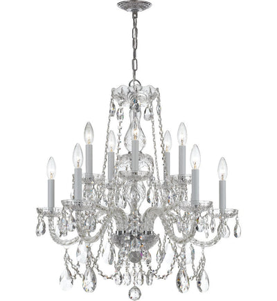 Crystorama - 1130-CH-CL-MWP - Traditional Crystal 26" Chandelier
