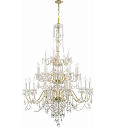 Crystorama - Traditional Crystal 45" Chandelier