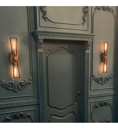 Maxim Lighting - 11652BKSBR - Wings 25" Wall Sconce