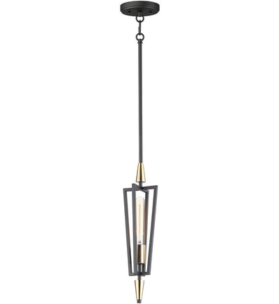 Maxim Lighting - 11653BKSBR - Wings 4.75" Pendant