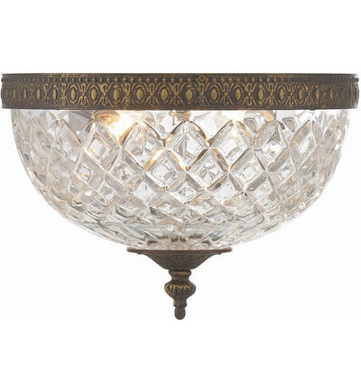 Crystorama - 117-10-EB - Ceiling Mount 10" Flush Mount