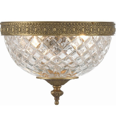 Crystorama - 117-8-OB - Ceiling Mount 8" Flush Mount
