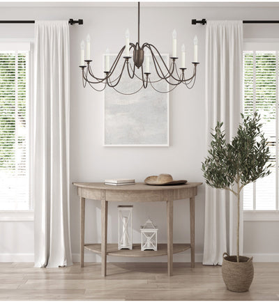 Maxim Lighting - 12168CHB - Plumette 36" Chandelier
