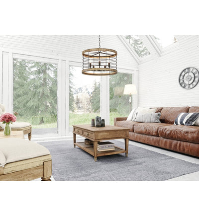 Maxim Lighting - 12515DWBK - Homestead 24" Chandelier