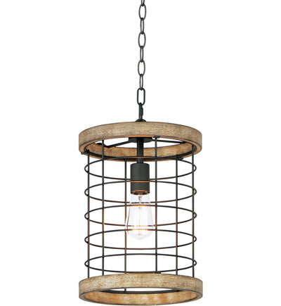 Maxim Lighting - 12519DWBK - Homestead 10" Pendant