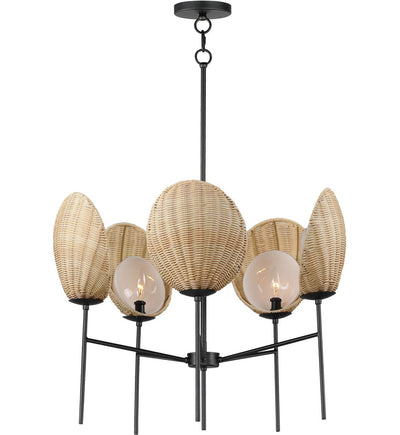 Maxim Lighting - 12605NABK - Maldives 26" Chandelier