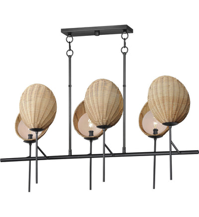 Maxim Lighting - 12607NABK - Maldives 42.75" Chandelier