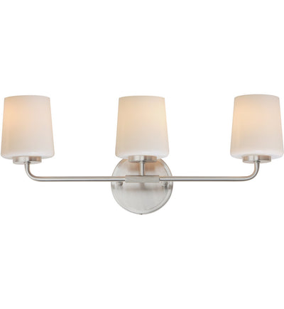 Maxim Lighting - 12693WTSN - Durham 23-Inch Bathroom Vanity Light