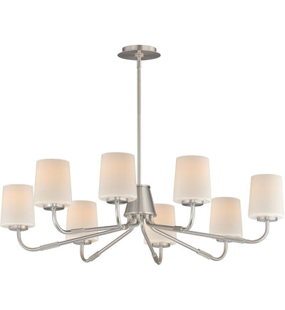 Maxim Lighting - 12698WTSN - Durham 34.25-Inch Chandelier